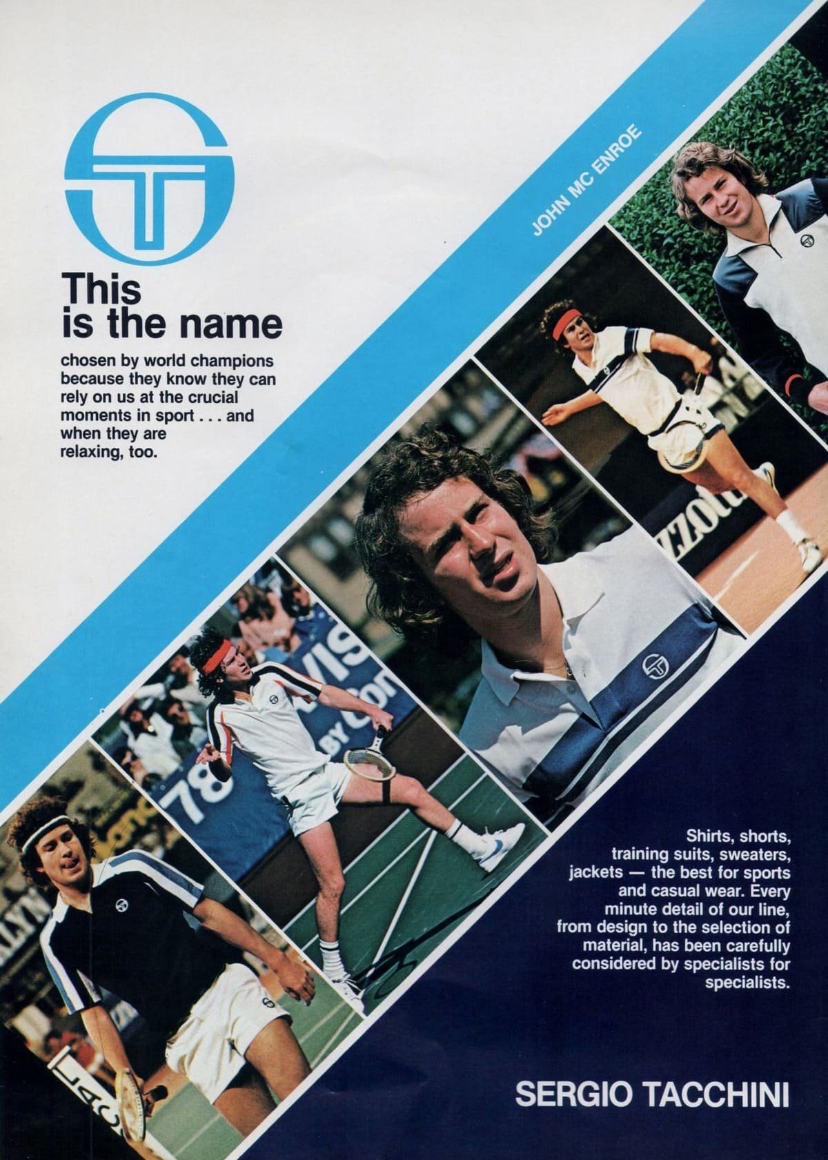 Comment savoir si Sergio Tacchini est vintage : Logos, étiquettes et conseils