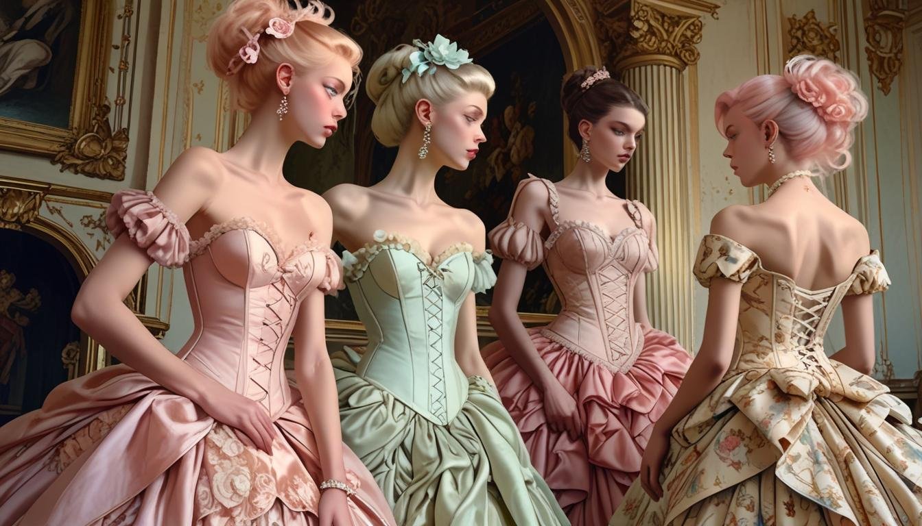 La résurgence de la mode rococo : entre élégance classique et modernité