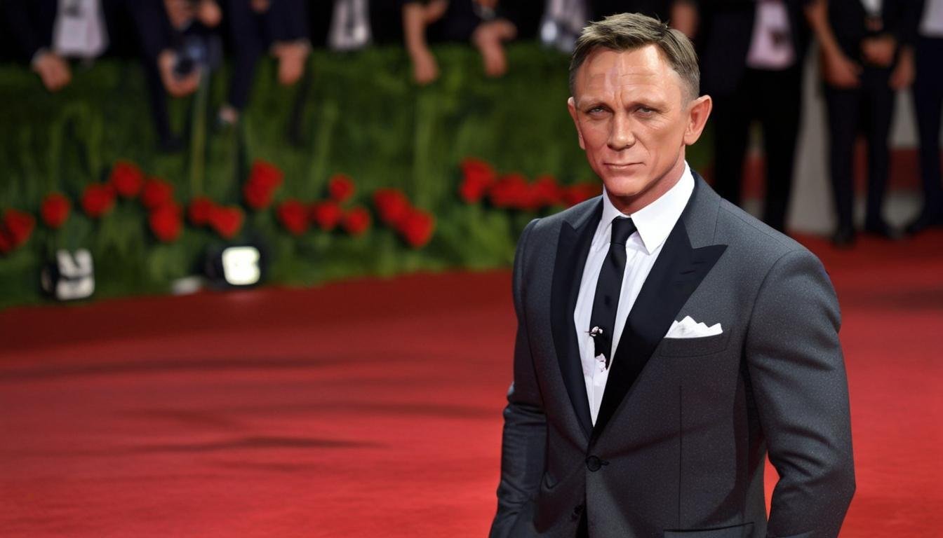 Daniel Craig brille à la première de son film “Queer” à Milan