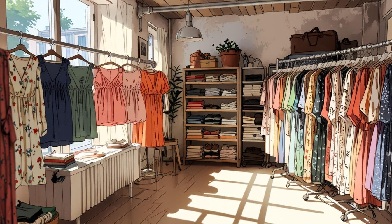 Une femme d’affaires ouvre une boutique de vêtements vintage à Arbroath