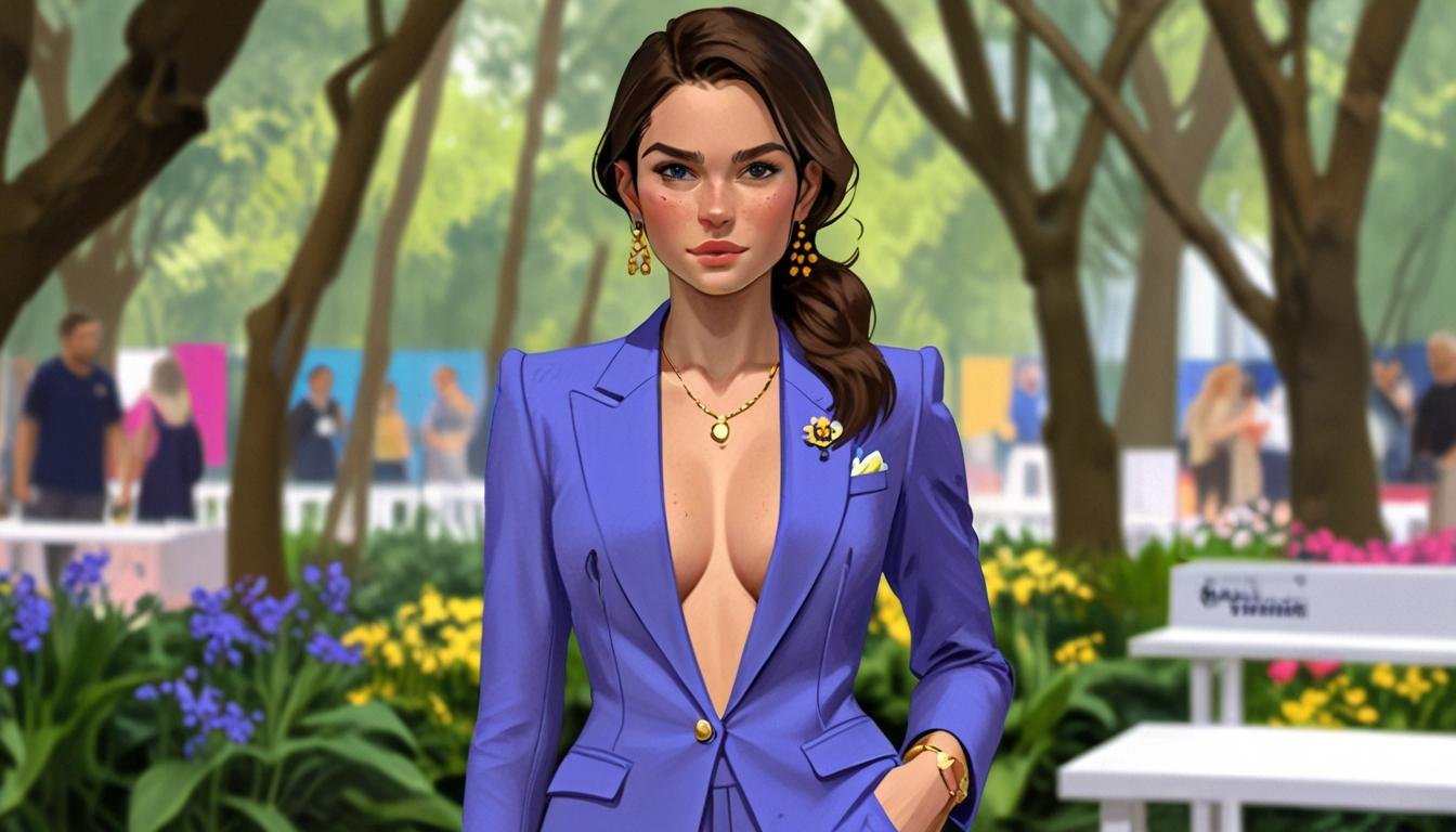 La Princesse Madeleine de Suède impressionne avec son style à la Foire de la Beauté et de la Santé